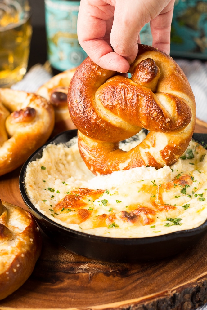 Soft Beer Pretzels with Beer Cheese Dip NEWS RECIPES