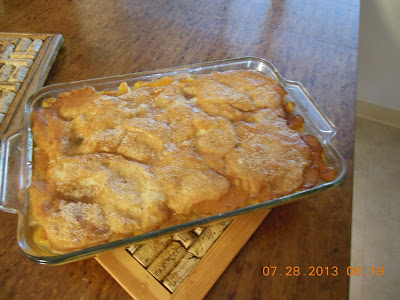Pleasing Peach Cobbler, our suggestion of Sunday Supper. Sunday Supper Suggestions to please the family! Sunday November 17, 2019