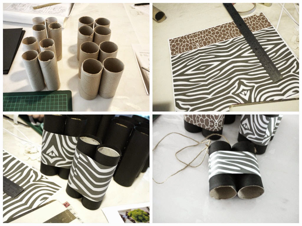 Jules, James & Jade DIY Toilet paper roll Binoculars