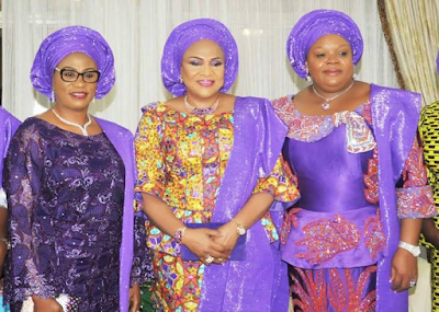 More photos: Zahra Buhari, Remi Tinubu, Alafin of Oyo, at the flag off of Mrs Aisha Buhari