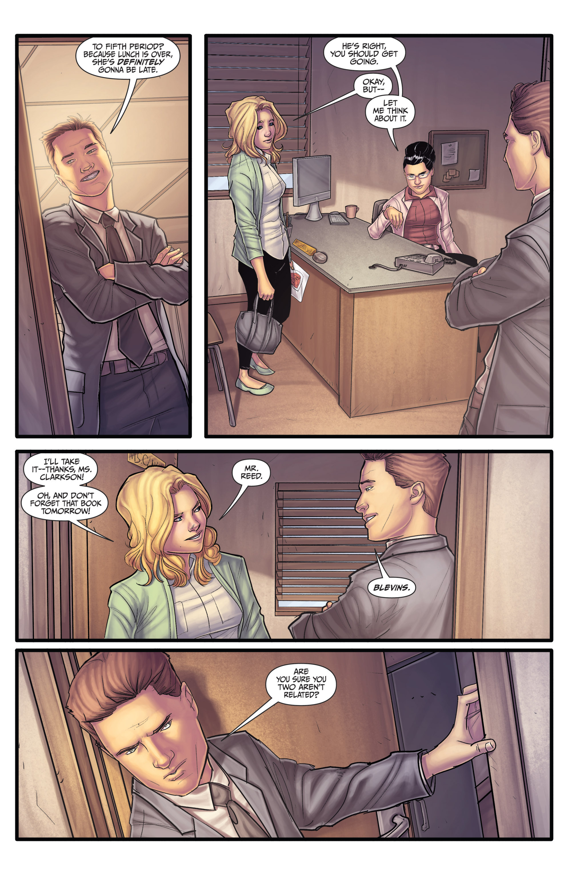 Read online Morning Glories comic -  Issue #27 - 10