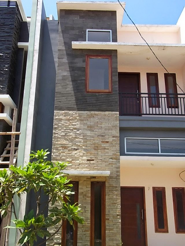 Desain Rumah Minimalis Batu Alam