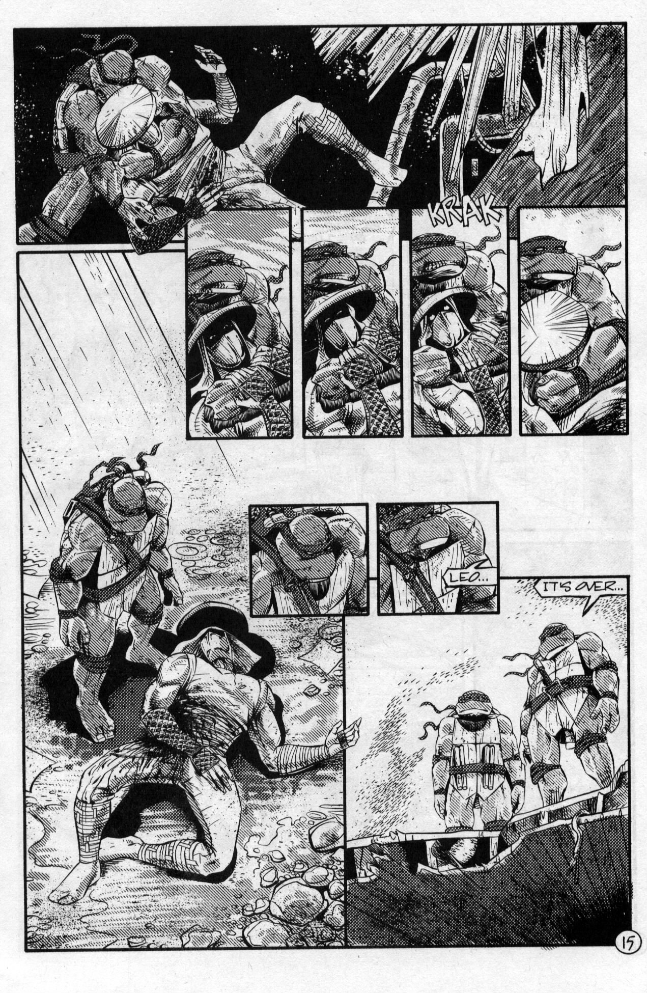 Read online Teenage Mutant Ninja Turtles (1984) comic -  Issue #61 - 17