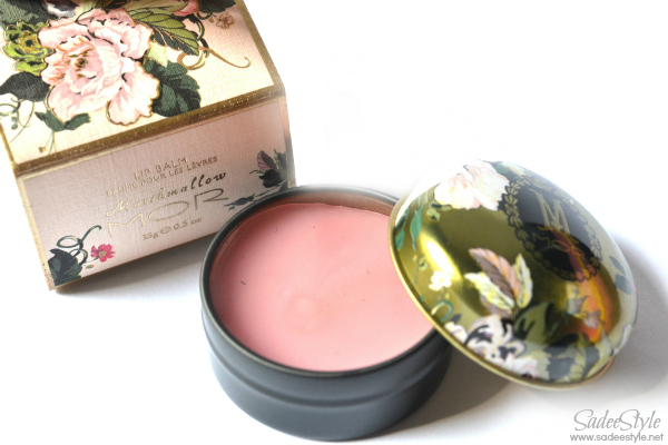 Marshmallow lip balm by MOR cosmetics Review
