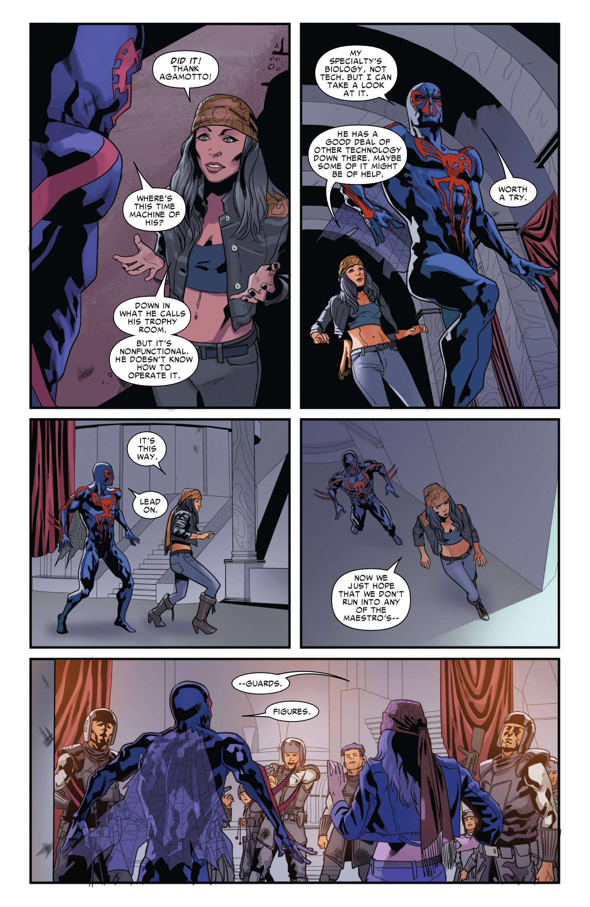 Read online Spider-Man 2099 (2014) comic -  Issue #10 - 10