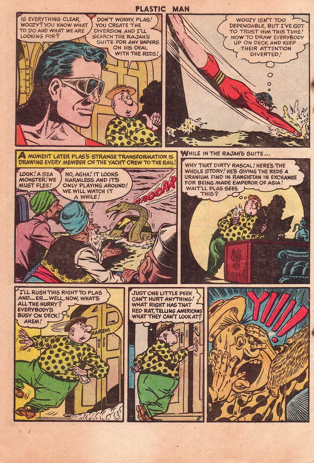 Read online Plastic Man (1943) comic -  Issue #41 - 32