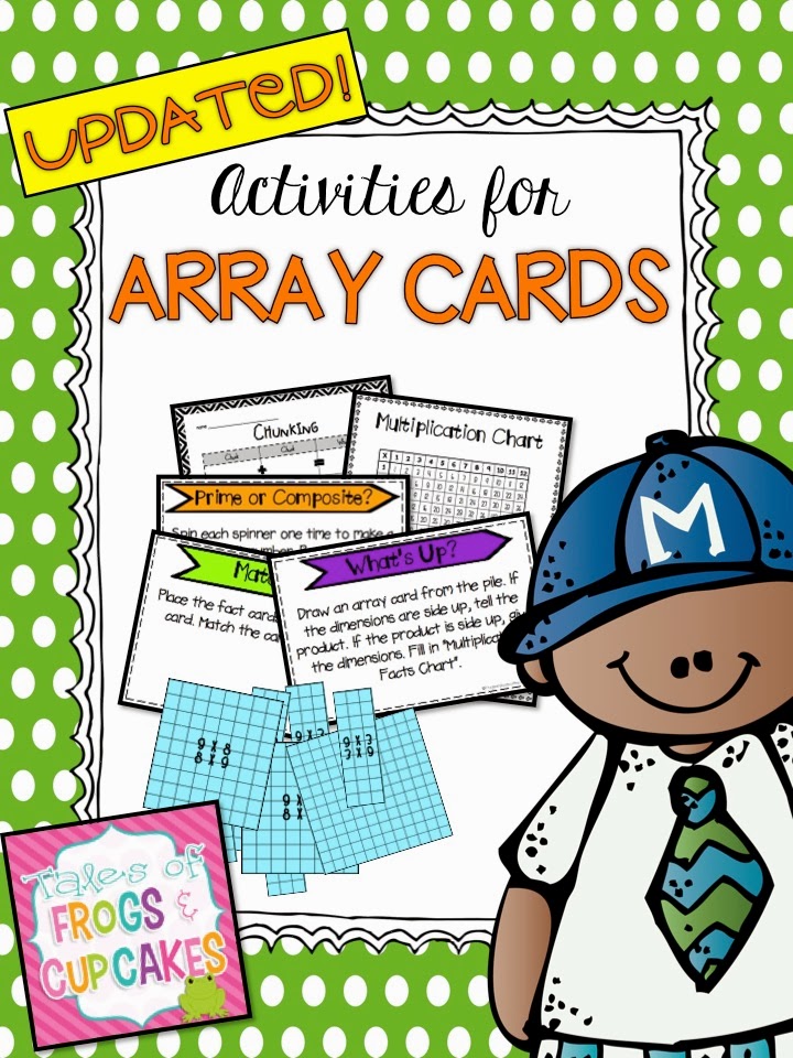Tales of Frogs and Cupcakes: Array Cards UPDATE!