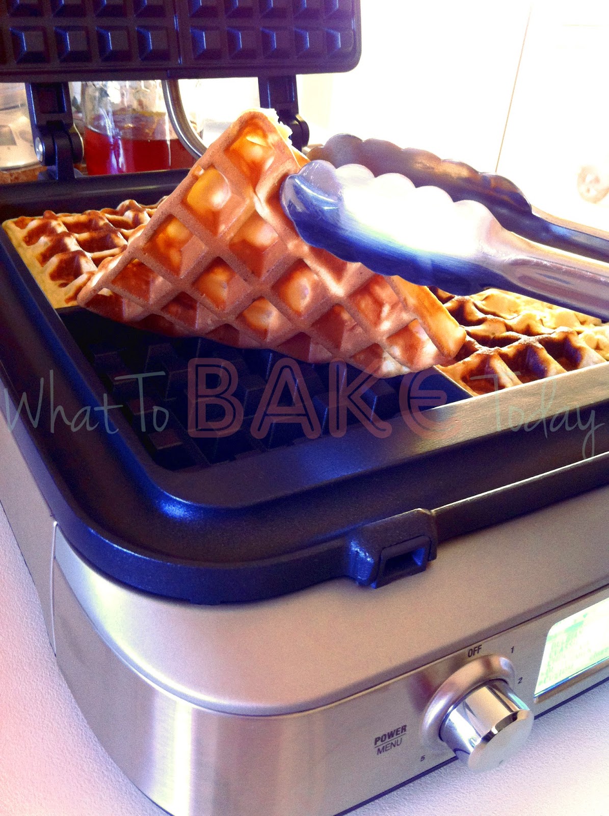 What To Bake Today the Smart Waffle by Breville