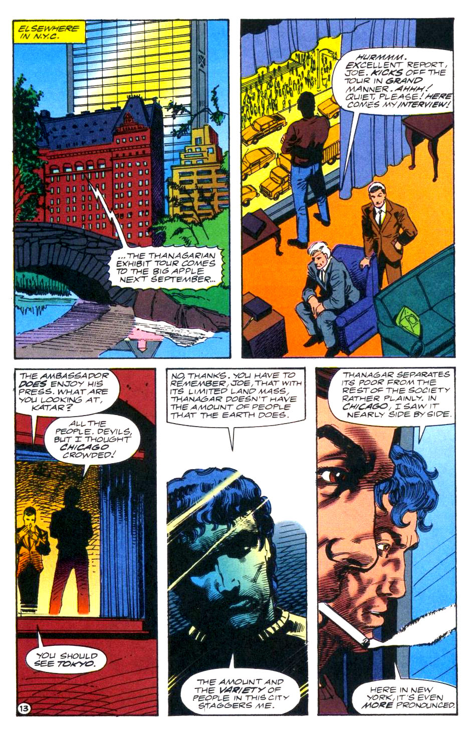Read online Hawkworld (1990) comic -  Issue #13 - 14