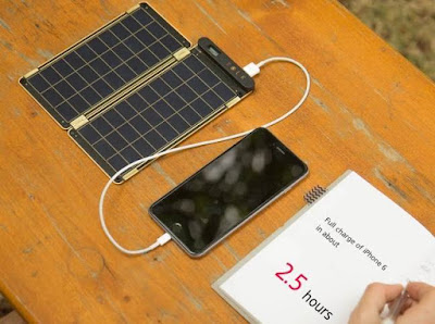 Inovasi Tenaga Surya, Solar Paper Charger Hp Tetipis di Dunia