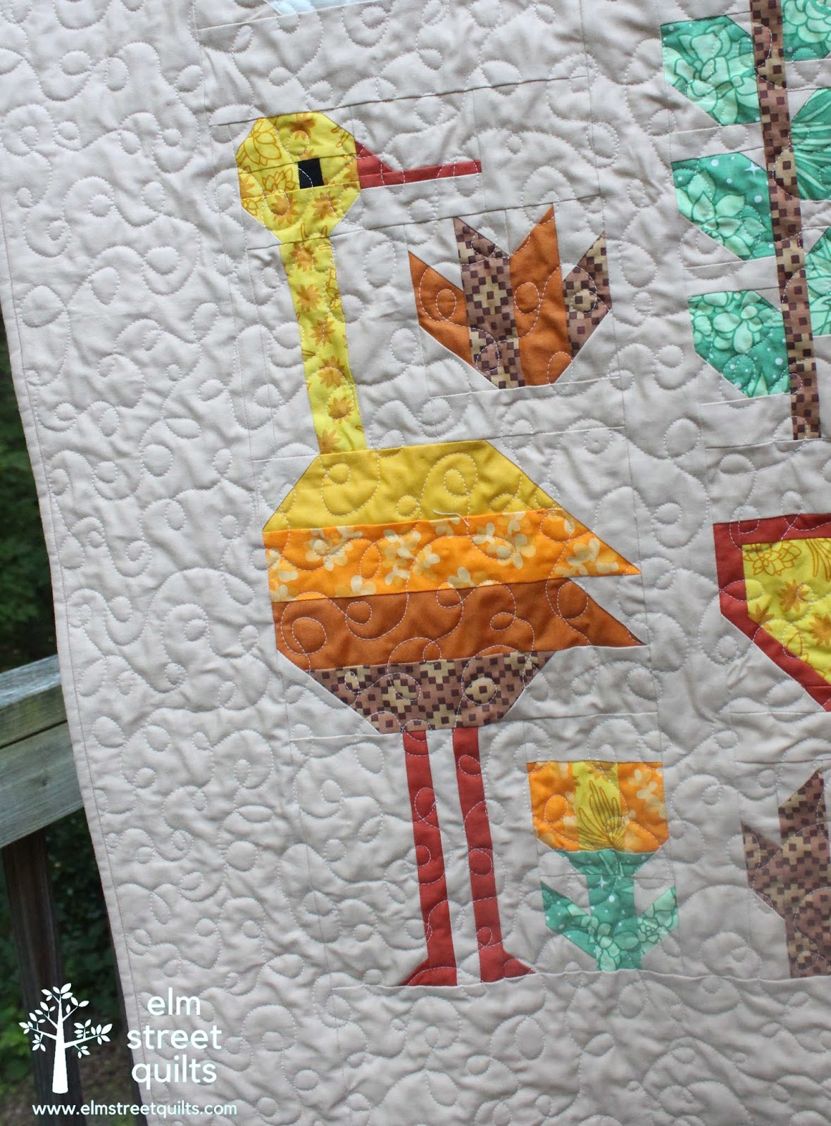 Quilts: Street - Delightful finish Elm A Desert