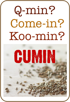 how to pronounce cumin