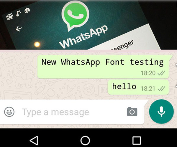How to Change Font on New WhatsApp?