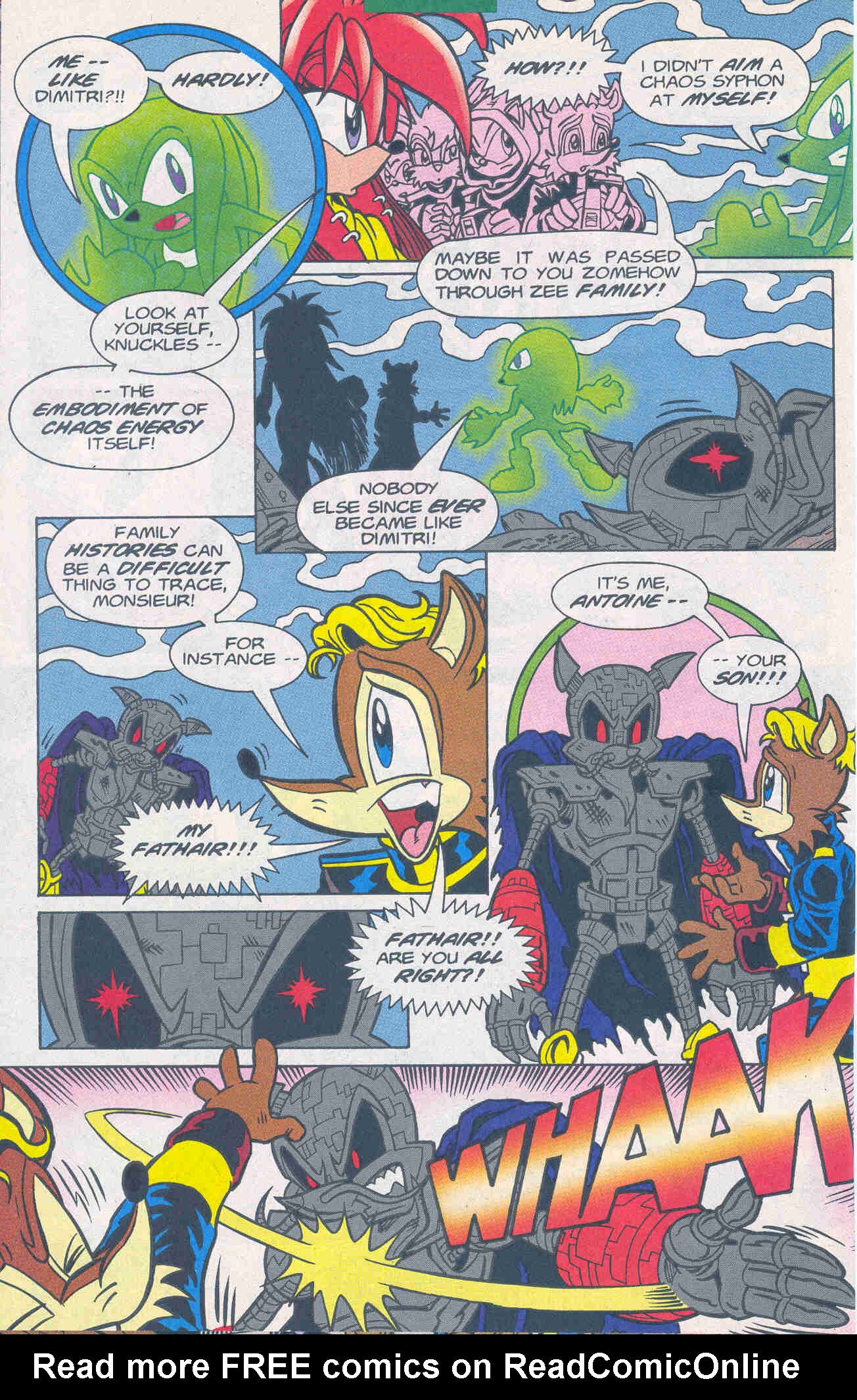 Read online Sonic The Hedgehog comic -  Issue #90 - 21