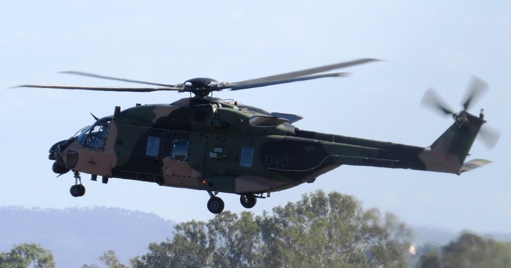 Central Queensland Plane Spotting Australian Army NH Industries MRH90