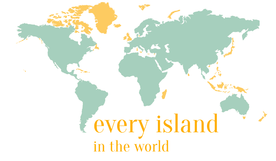 every island in the world