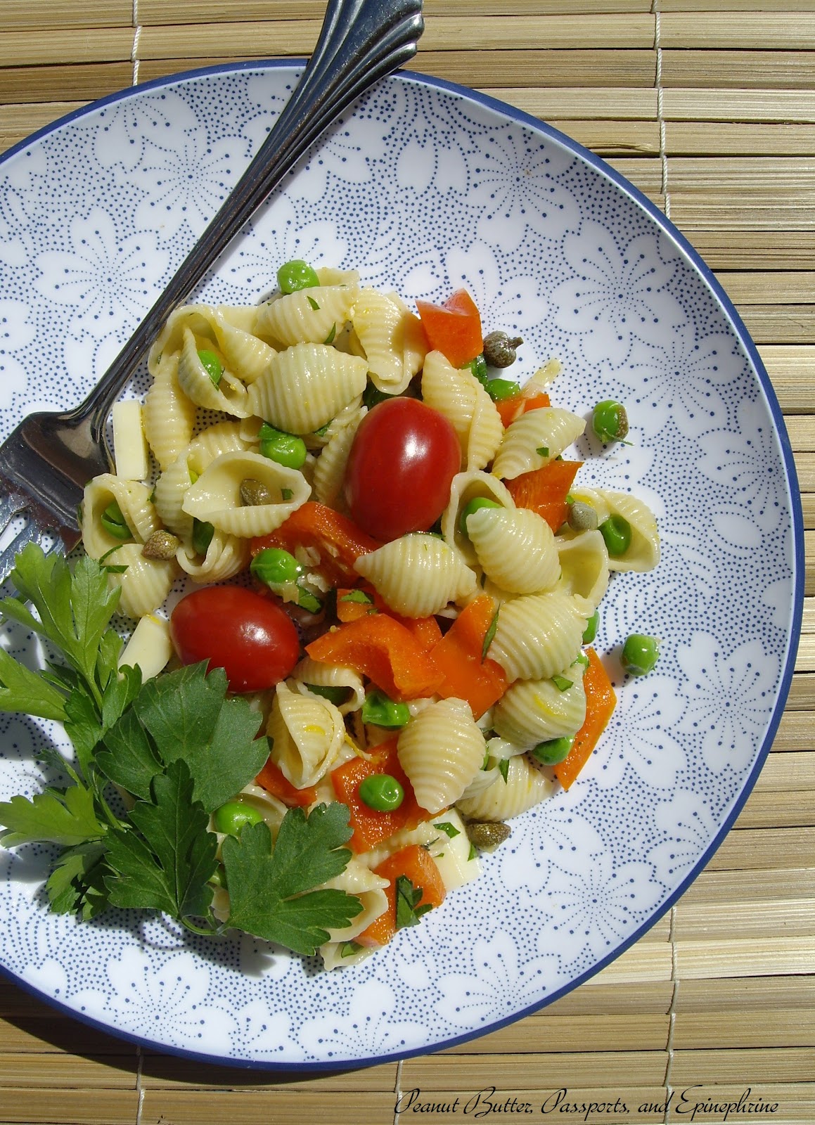 Pure and Peanut Free: Mountains of Sand and a Simple Pasta Salad