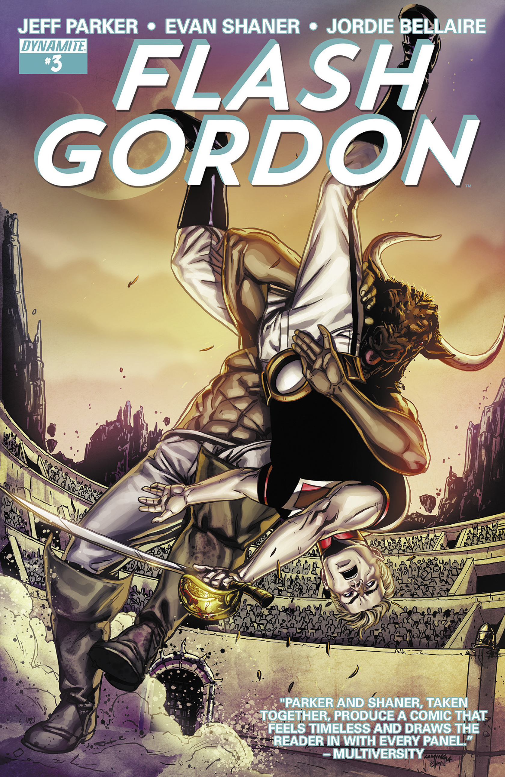 Read online Flash Gordon (2014) comic -  Issue #3 - 1