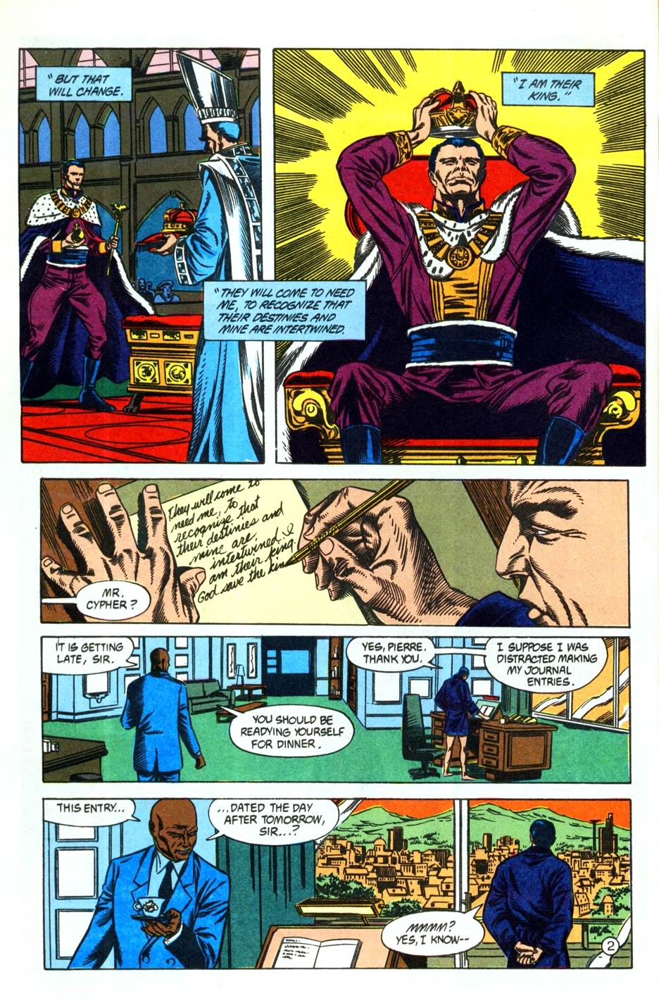 Read online Checkmate (1988) comic -  Issue #32 - 3