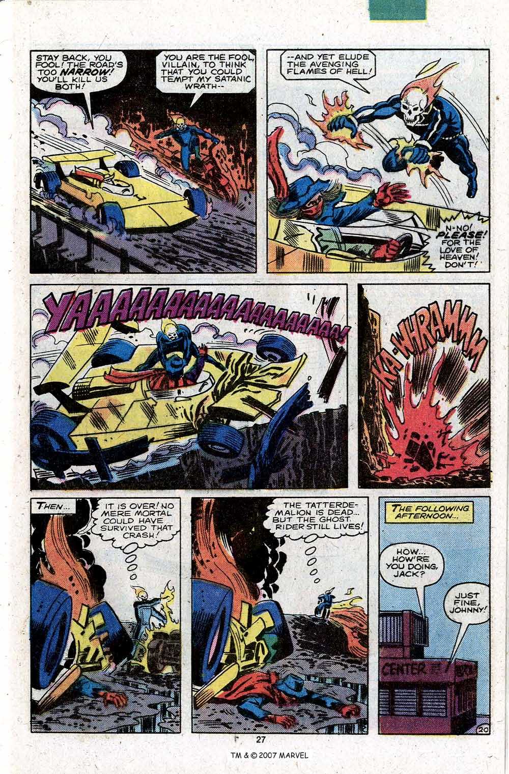 Read online Ghost Rider (1973) comic -  Issue #55 - 29