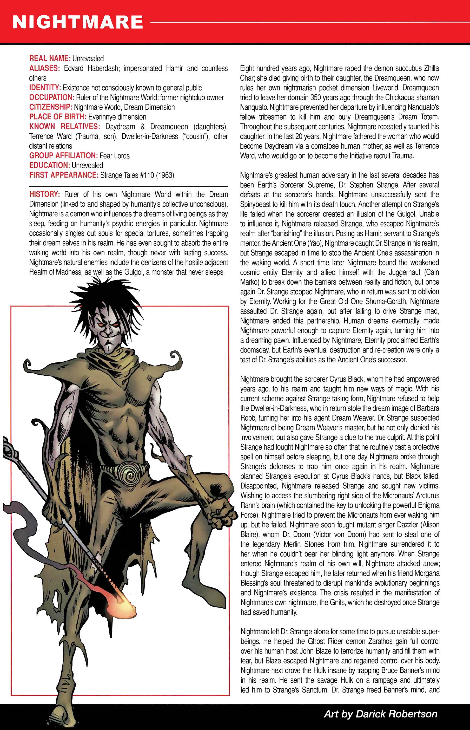 Read online Official Handbook of the Marvel Universe A to Z comic -  Issue # TPB 8 (Part 2) - 2
