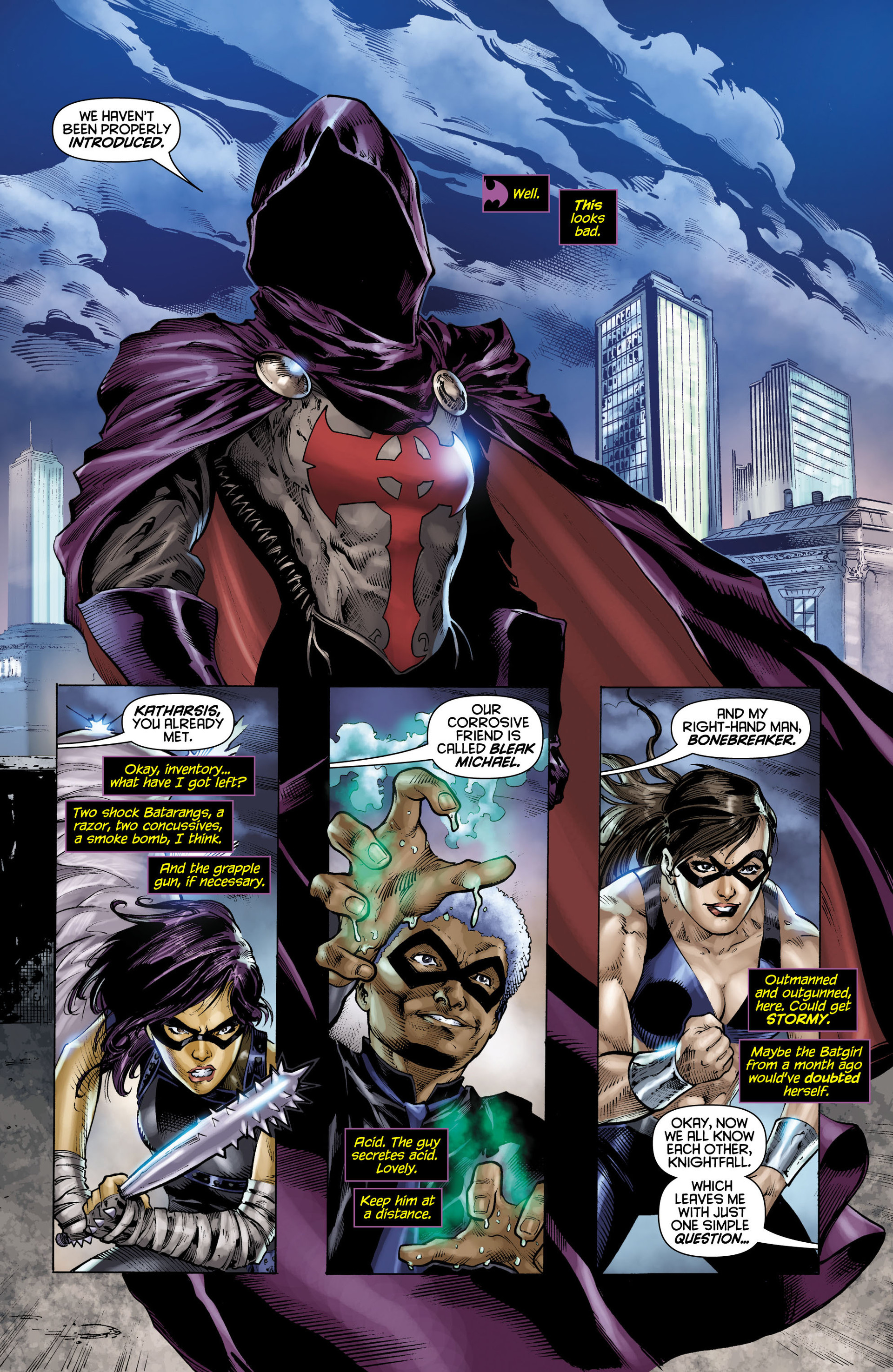 Read online Batgirl (2011) comic -  Issue #11 - 2