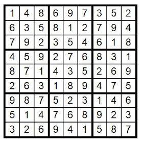 Brain Training with Cats Sudoku 27 Answerkey @BionicBasil®