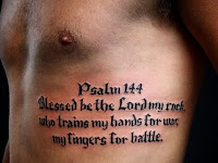 Bible Verse Rib Tattoos For Guys Small
