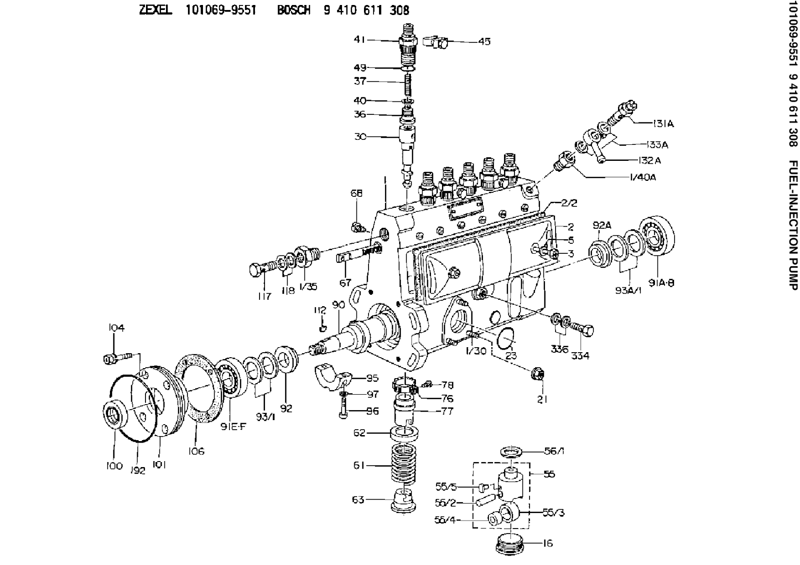Zexel Injection Pump Diagram