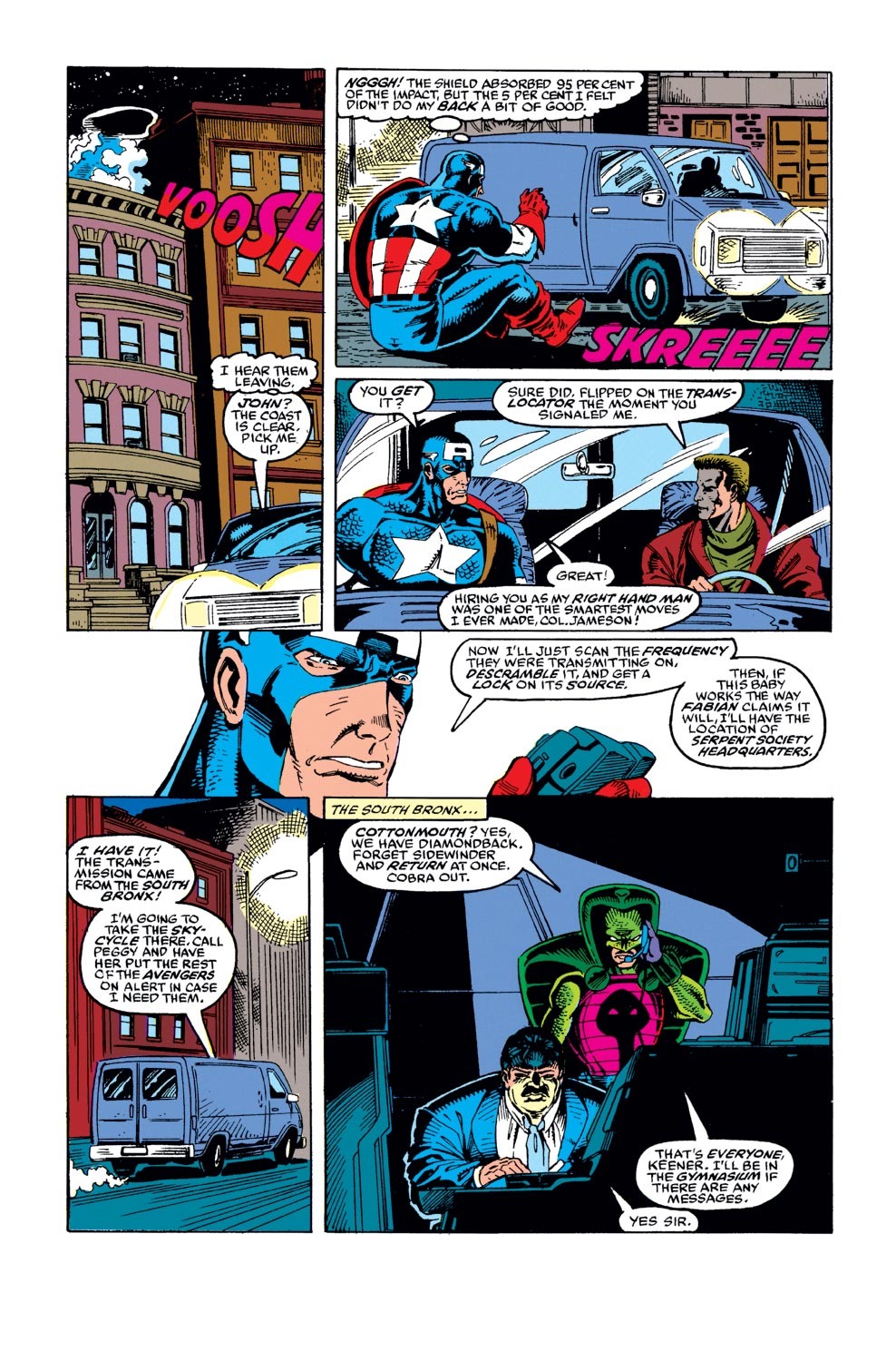 Captain America (1968) Issue #382 #315 - English 5