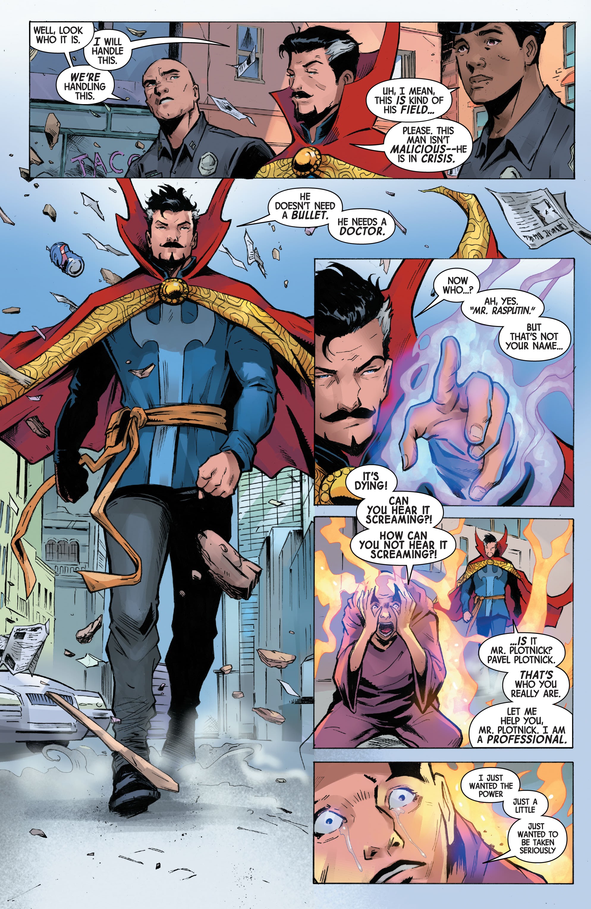 Read online Death of Doctor Strange comic -  Issue #1 - 12
