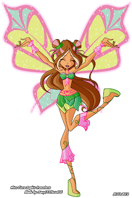 Top ảnh hoạt hình của tiên nữ Winx Flora cực kute