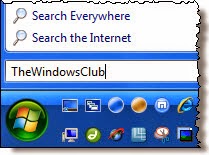 How to Add Search the Internet link to Windows 7 Start Menu