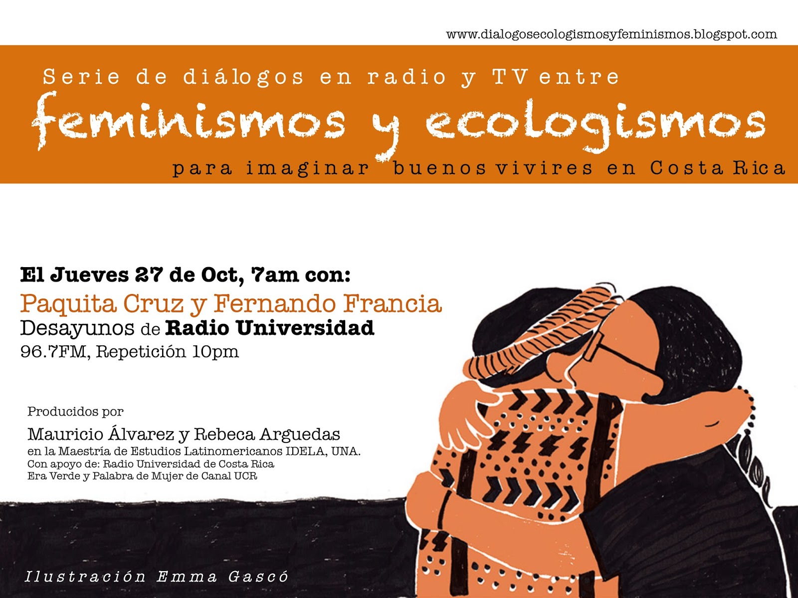 TFG Invitación a escuchar y participar en el Primer diálogo en Radio