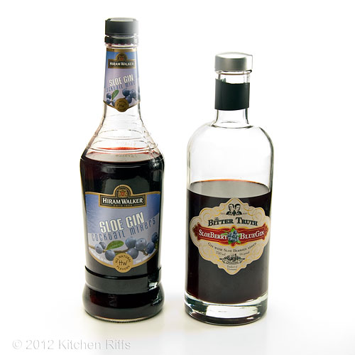 Kitchen Riffs Sloe Gin Fizz