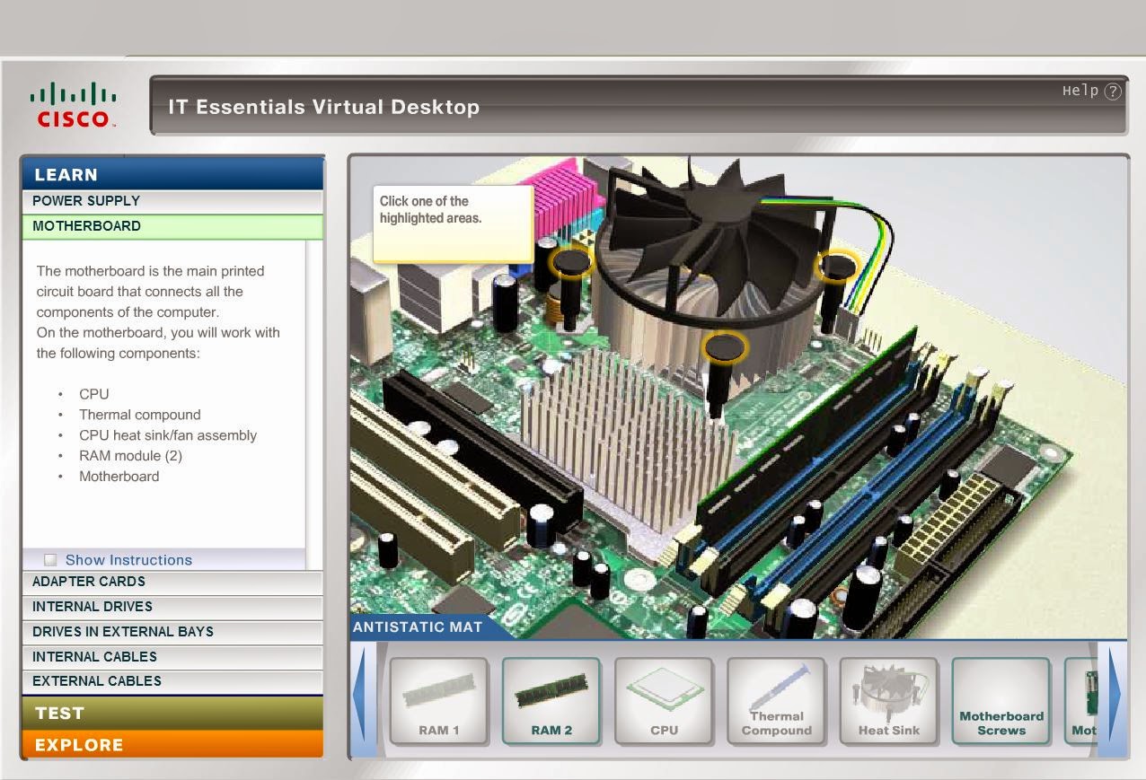 PC Assembly Simulator Tech Bench