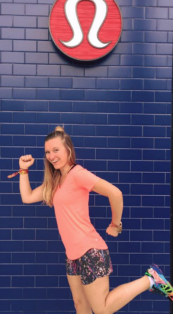 What The Sport Tee in Grapefruit, Run Times Shorts What The Sport Tee in Grapefruit, Run Times Shorts