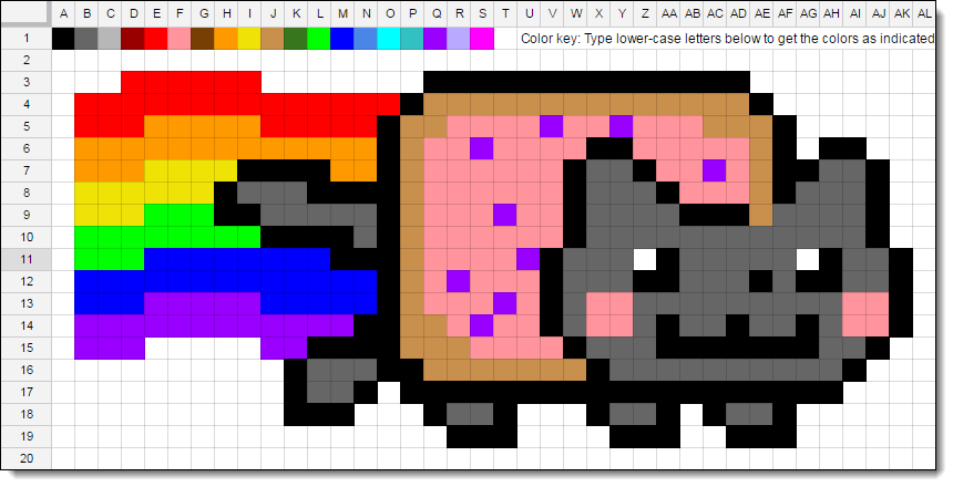 Pixilart - cat pixels by Anonymous