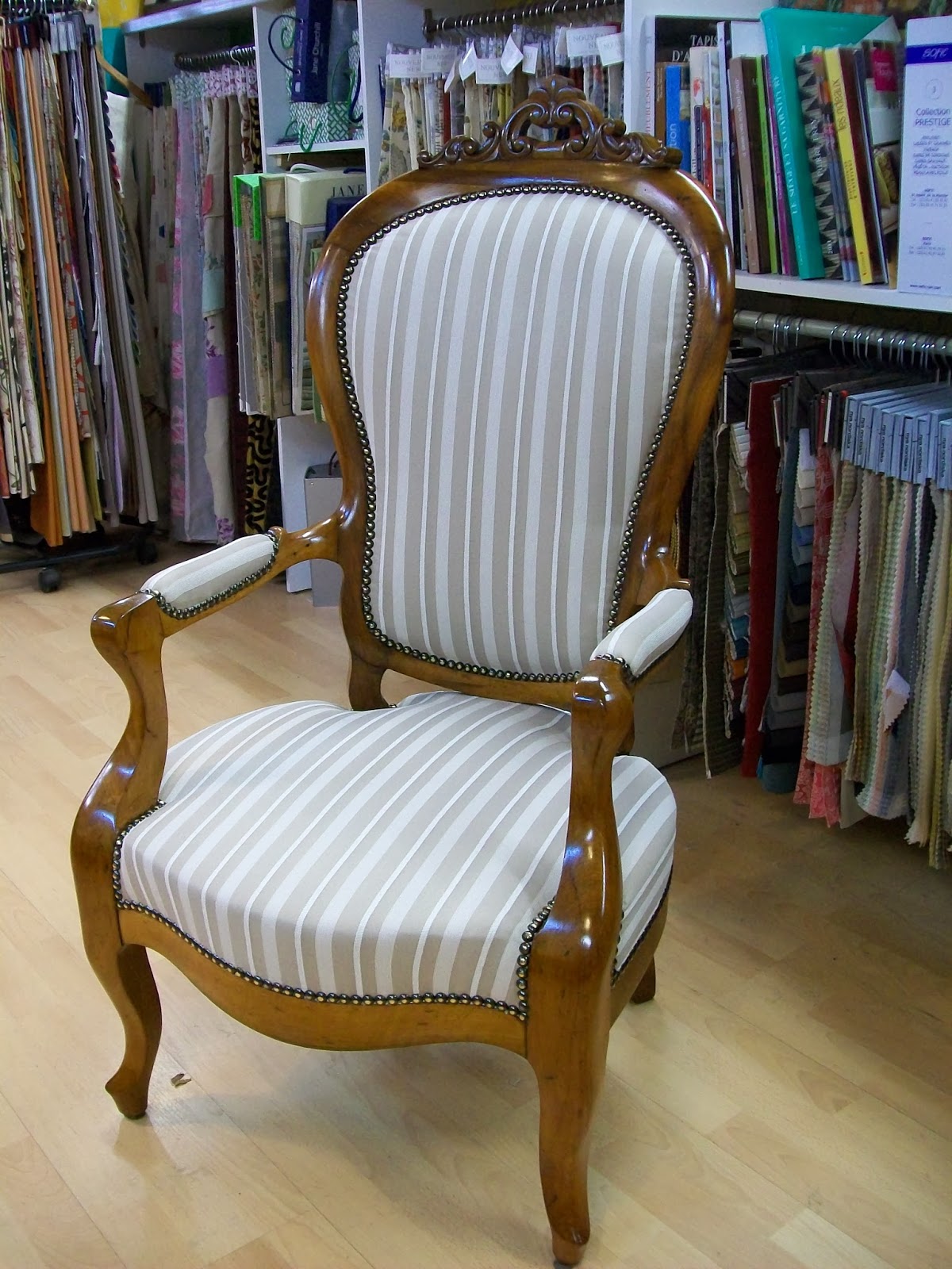 l'atelier.créa Fauteuil Napoléon III