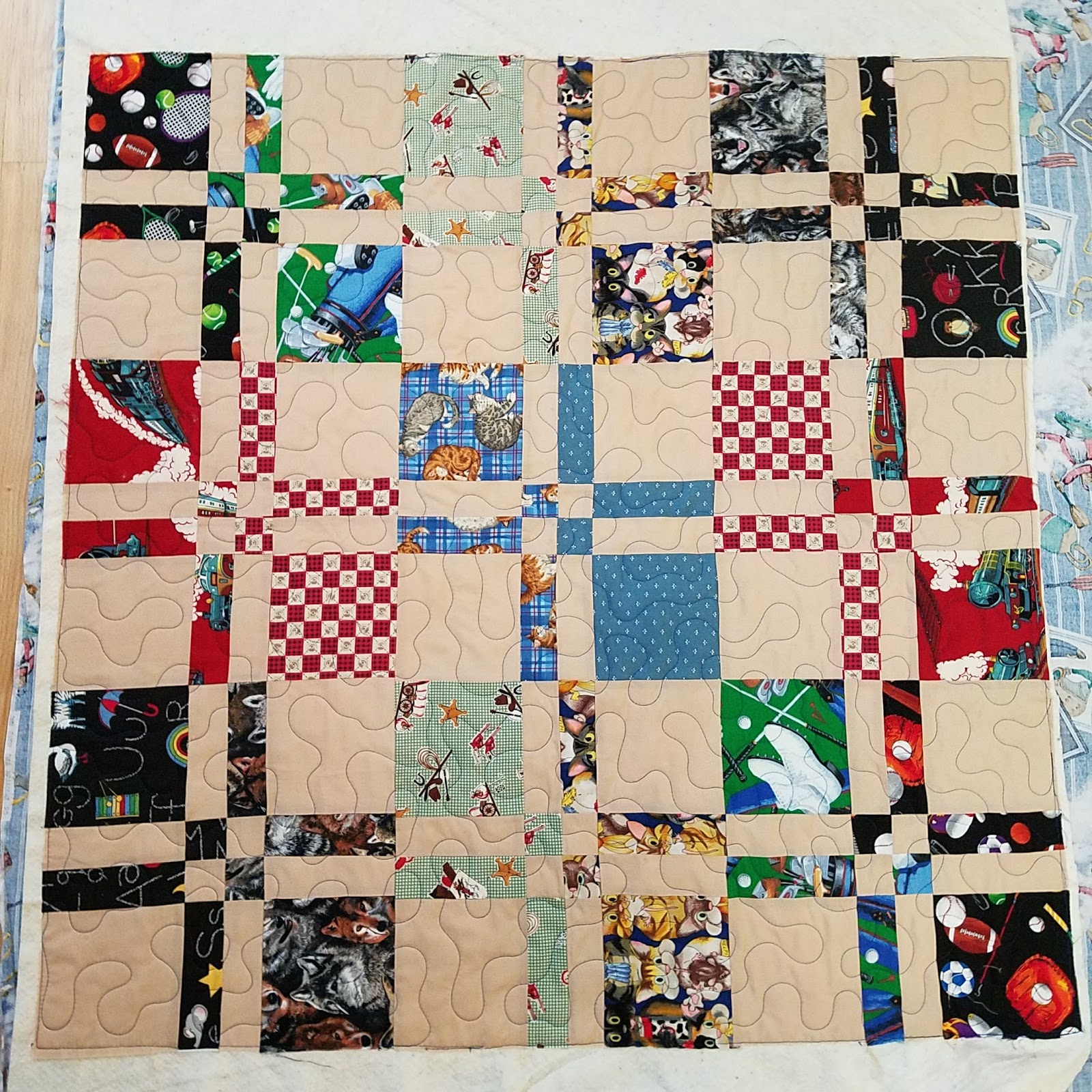 Becca's Crazy Projects Charity Quilting