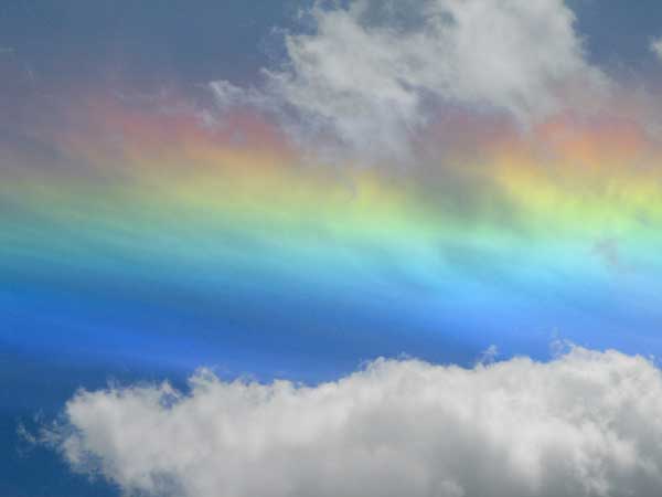 Paranormal-Around: Rare Rainbow Cloud Phenomena known as a ...