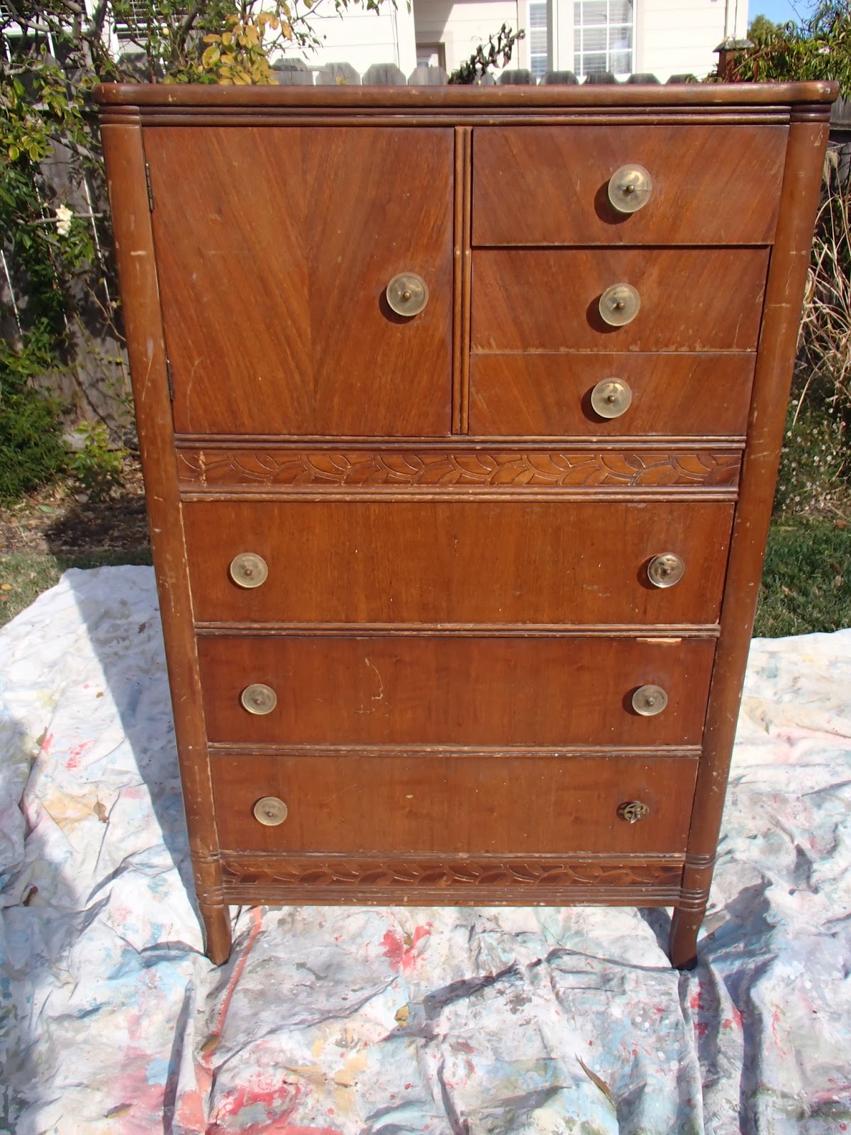D.D.'s Cottage and Design Chippy Gentleman's Chest of Drawers