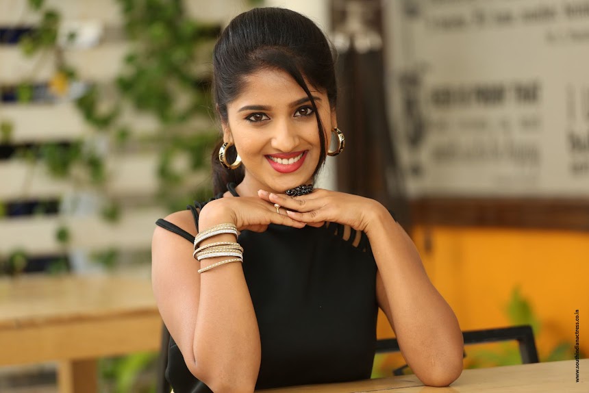 Meghana Lokesh at Idi Maa Prema Katha Interview