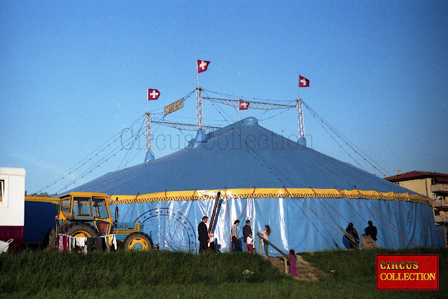 Circus Starlight, Crissier mai 1991 Photo Hubert Tièche    Collection Philippe Ros 