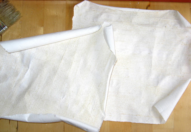 hand painted fabric tutorial