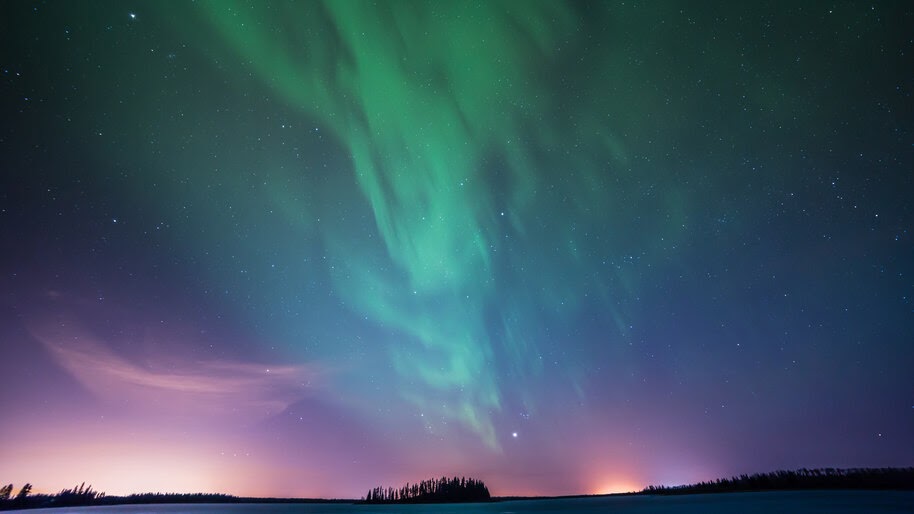 Northern Lights, Aurora, Night, Sky, Scenery, 8K, #4.2314