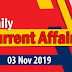 Kerala PSC Daily Malayalam Current Affairs 03 Nov 2019