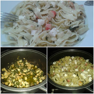 fettuccine salteado
