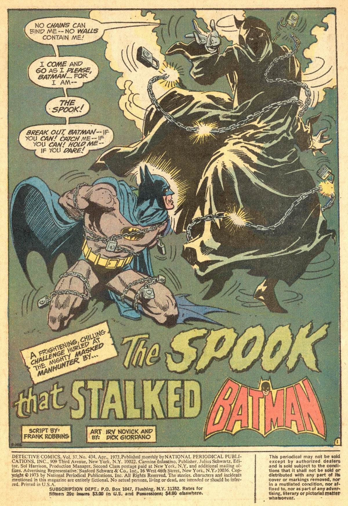 Detective Comics (1937) 434 Page 1