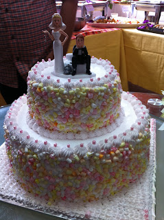 Gary & Jasmine Wedding cake
